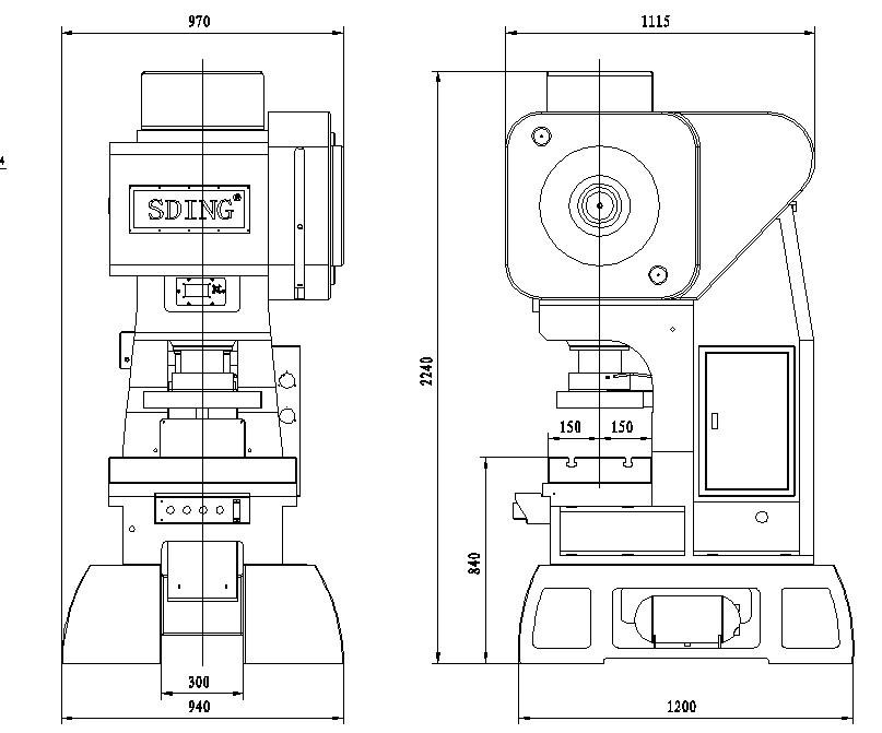 一种新型冲压机的冲压结构pdf(图1)